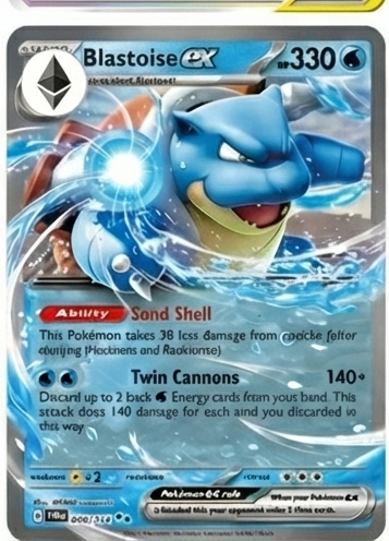 Blastoise Card 4